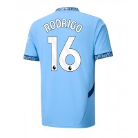 Pánský Fotbalový dres Manchester City Rodri Hernandez #16 2024-25 Domácí Krátký Rukáv